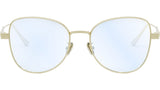 DiorCannageO B1F Gold Butterfly Eyeglasses