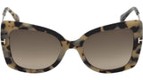 Gianna-02 FT0609 55K Colored Havana Roviex