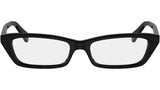 CELINE Thin Black Rectangle Sunglasses