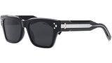CD Diamond S2I Black Geometric Sunglasses
