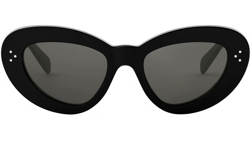 CELINE 3 Dots Black Cat Eye Sunglasses