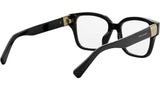 Tubogas Black Square Eyeglasses