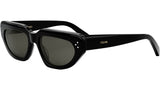 CELINE 3 Dots Black Geometric Sunglasses