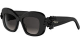 Dior Clover S3I Black Butterfly Sunglasses