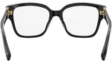 Tubogas Black Square Eyeglasses