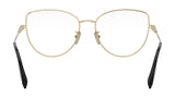 B.zero1 Yellow Geometric Eyeglasses