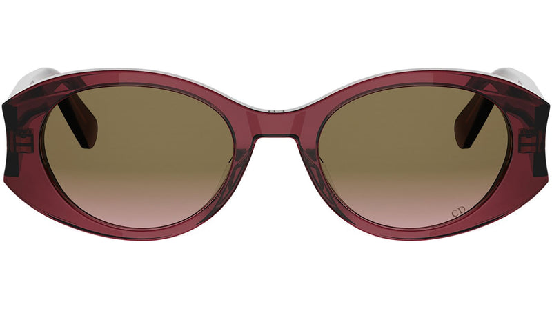 DiorGlow B3I Purple Oval Sunglasses