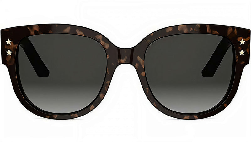 DiorPacific B2I Dark Havana Butterfly Sunglasses
