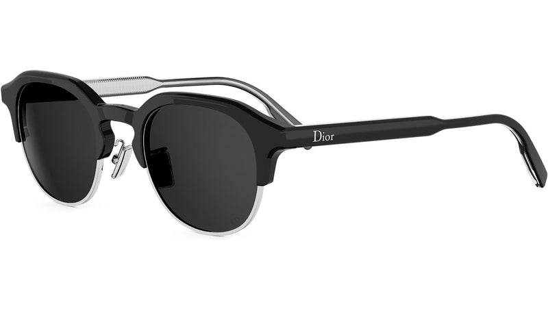 DiorRibbon R1I Black Browline Sunglasses