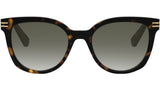 B.zero1 Dark Havana Butterfly Sunglasses