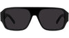 4G Black Square Sunglasses - 57-16-135