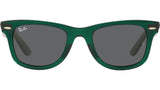 Wayfarer RB2140 6615B1 transparent green