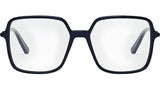 Mini CD O S2I Blue Geometric Eyeglasses