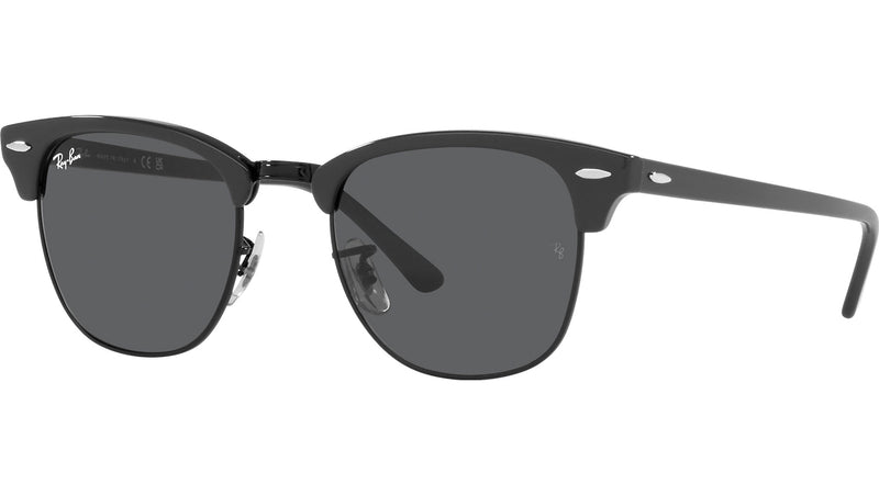 Clubmaster RB3016 1367B1 gray on black
