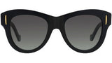 Anagram Black Geometric Sunglasses