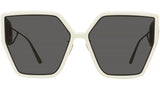 30Montaigne BU Ivory Geometric Sunglasses