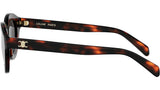 Triomphe Mini Havana Round Sunglasses