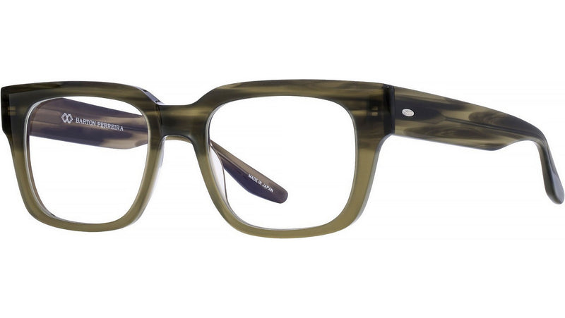 Zander Green Square Eyeglasses