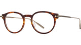 Eugene Havana Round Eyeglasses