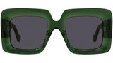 Anagram Green Square Sunglasses