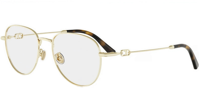 Petit CDO R2U Gold Round Eyeglasses