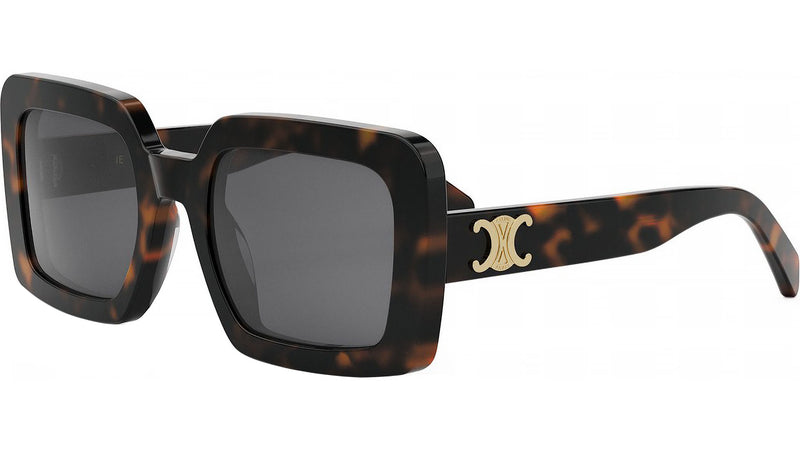 Triomphe Tortoise Square Sunglasses