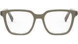 CD IconO 2I Beige Squared Eyeglasses