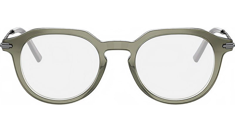 DiorBlackSuitO R10I Havana Round Eyeglasses