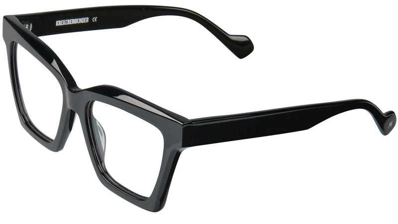 Crinkle Kreuz Black