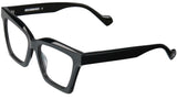 Crinkle Kreuz Black