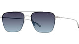 Armstrong Silver Pilot Sunglasses