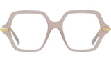 Slim Grey Geometric Sunglasses