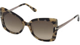 Gianna-02 FT0609 55K Colored Havana Roviex