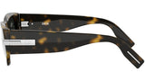 DiorBlackSuit XL S4I Havana Square Sunglasses
