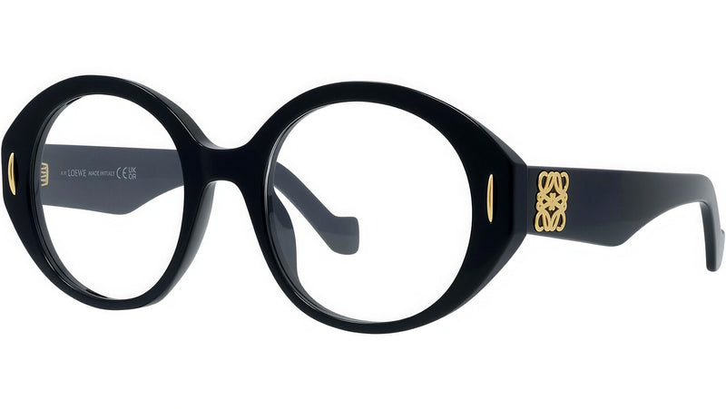 Anagram Black Round Eyeglasses