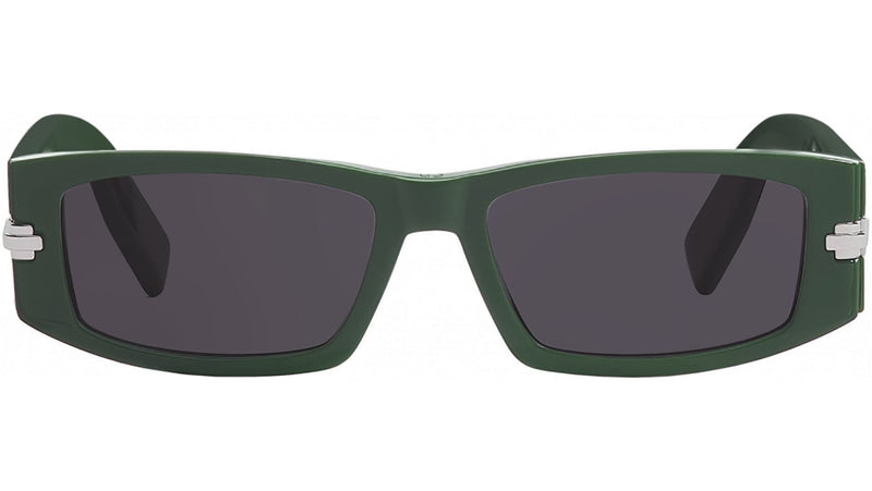 DiorBlackSuit XL S5I Dark Green Rectangular Sunglasses
