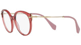 MU 04PV U681O1 transparent amaranth