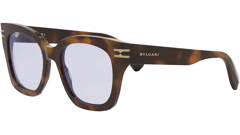 B.zero1 Havana Geometric Eyeglasses