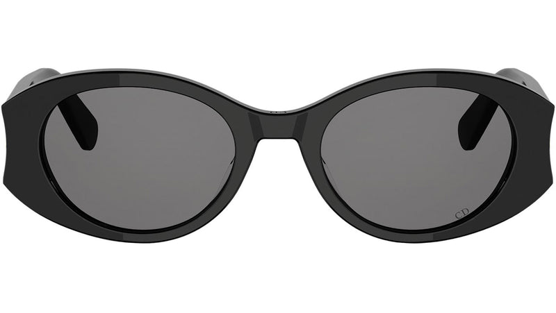 DiorGlow B3I Black Oval Sunglasses