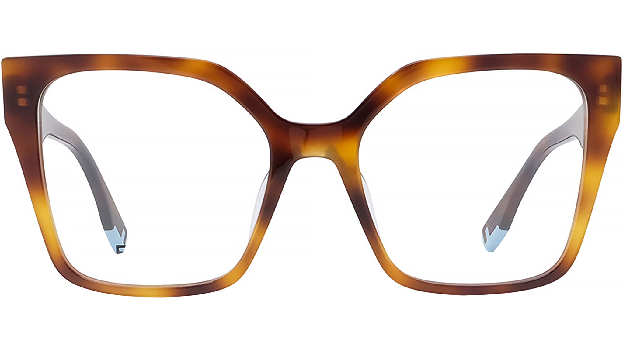 Tortoise Fendi Eyeglasses Cat Eye Fendi FF0465 Brown/Tortoise