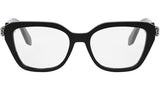 Serpenti Black Butterfly Eyeglasses