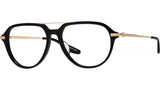 Dunn Black Pilot Eyeglasses