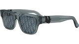 Dior Oblique S1I Shiny Blue Squared Sunglasses
