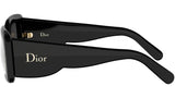 DiorLuckyCharms S1I Black Rectangular Sunglasses
