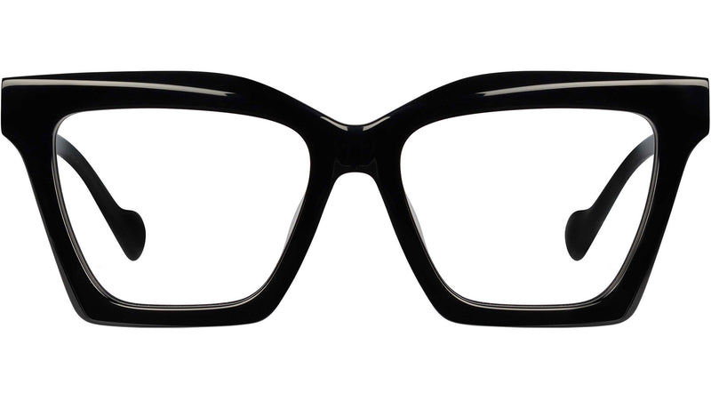 Crinkle Kreuz Black