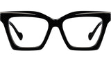 Crinkle Kreuz Black
