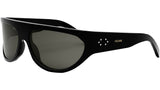 CELINE 3 Dots Black Geometric Sunglasses
