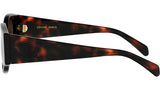 Triomphe Stamp Havana Round Sunglasses