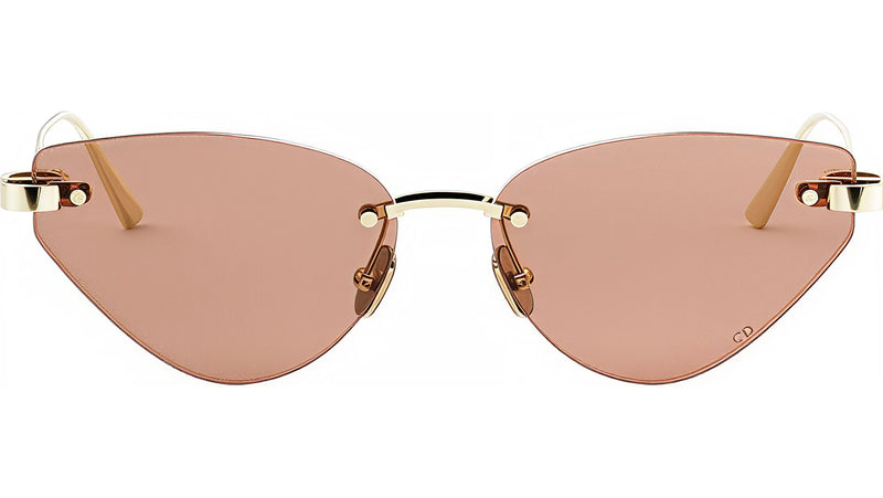 CDior B5U Gold Geometric Sunglasses