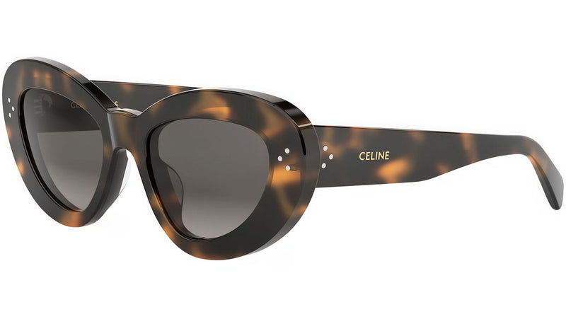CELINE 3 Dots Tortoise Cat Eye Sunglasses